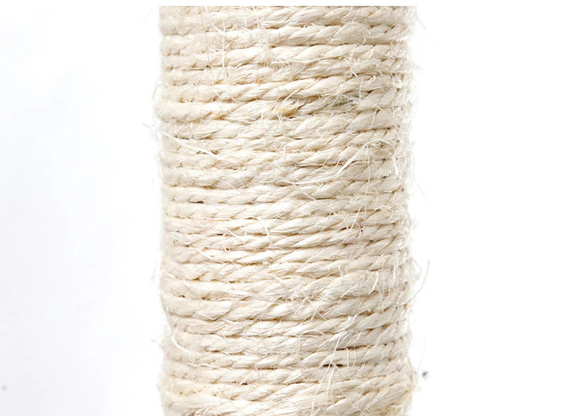 Indoor Cat Scratching Post | Sisal Cat Scratcher | Interactive Pet Toys