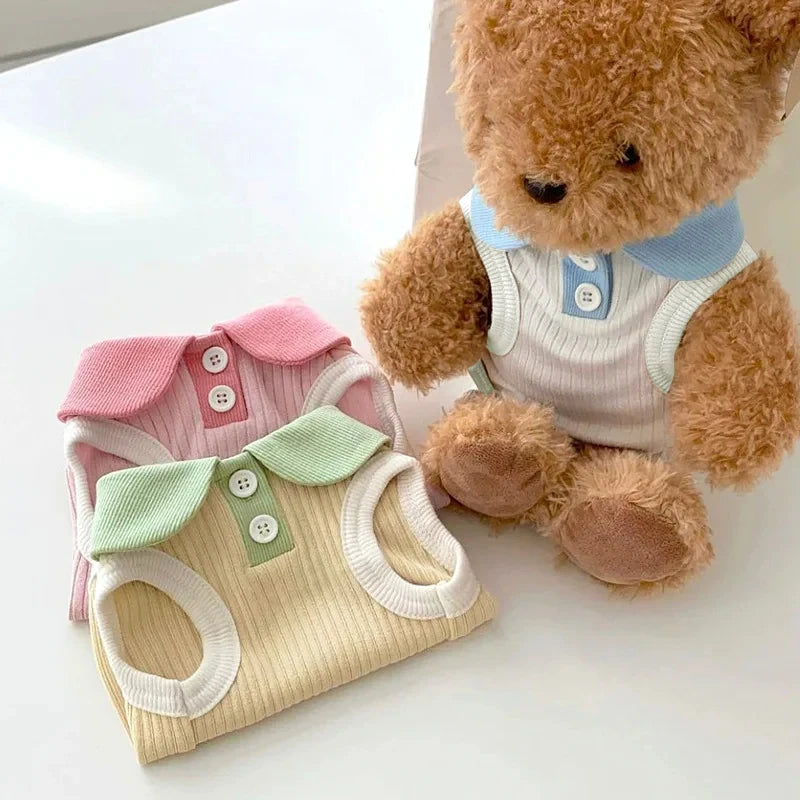 Summer Dog T-shirt | Thin Dog Clothes | Breathable Puppy Clothing