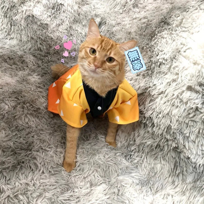 Chinese Cat Cosplay | Pet Clothes Costumes | Kitten Outfit