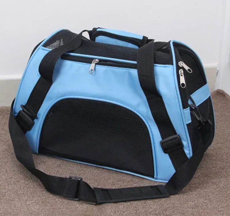 Dog Carrier Bag | Mesh Breathable Cat Carrier Bags | Foldable Pet Handbag