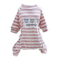 Cotton Cat Clothes | Cute Print Pet Pajamas | Kitten Jumpsuit