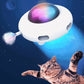Smart Cat Toy | UFO Pet Turntable Catching Training Toys | Interactive Kitten Accessories